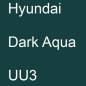 Preview: Hyundai, Dark Aqua, UU3.